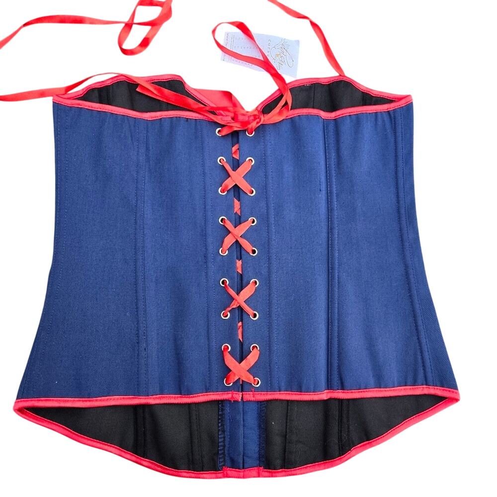 Daisy Corsets Sexy Marine Corset sz XL - Picture 6 of 8